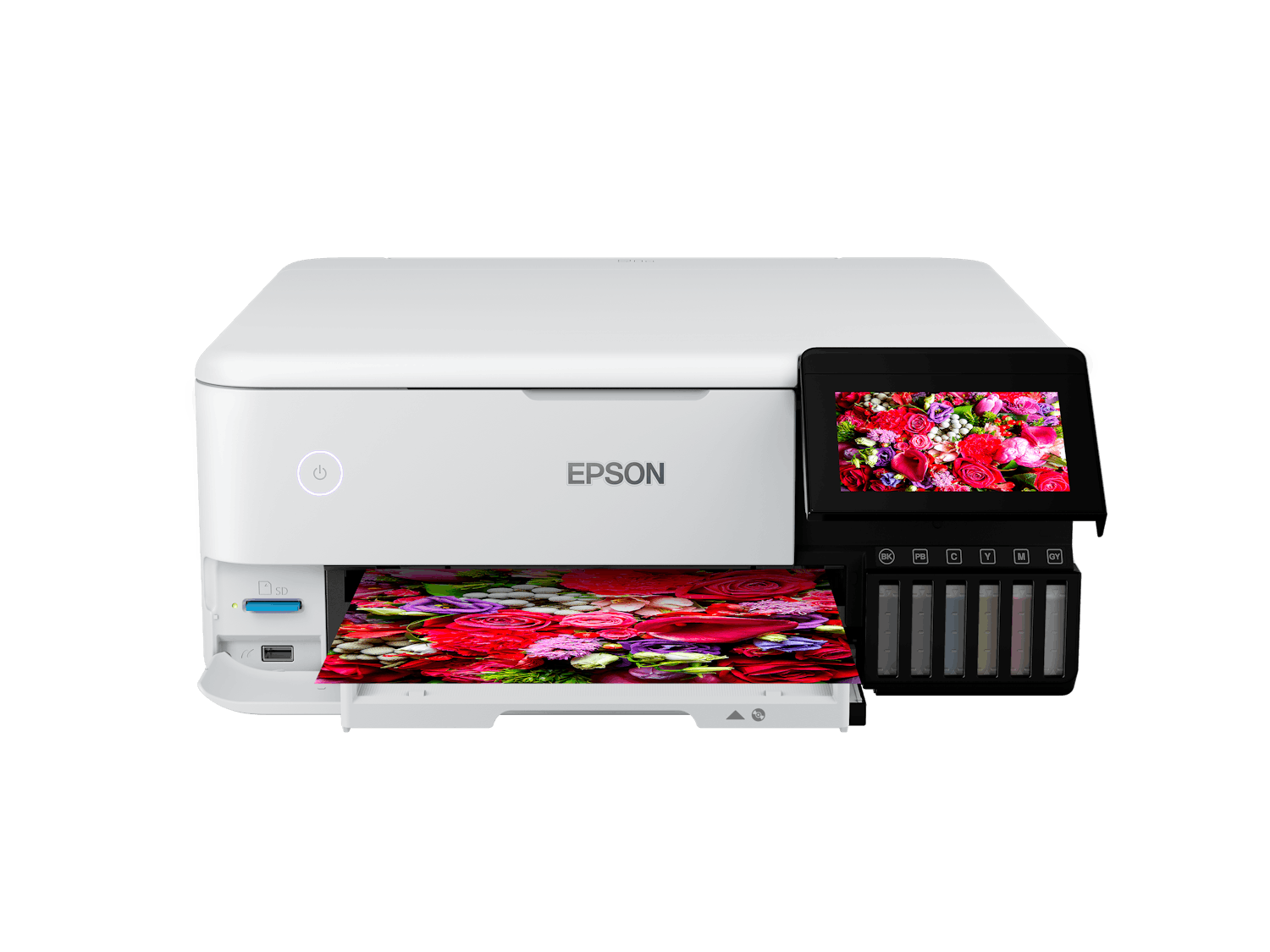 Man får flotte nuancer med denne fine fotoprinter. Man får flotte nuancer med denne fine fotoprinter.